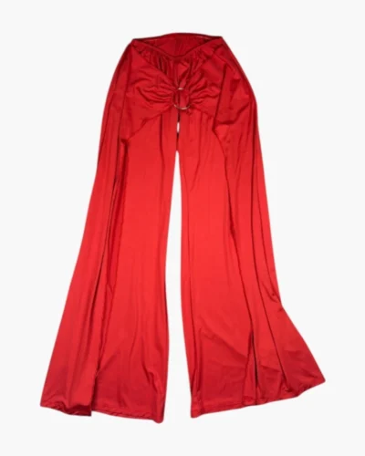 Pantalon palazzo abertura