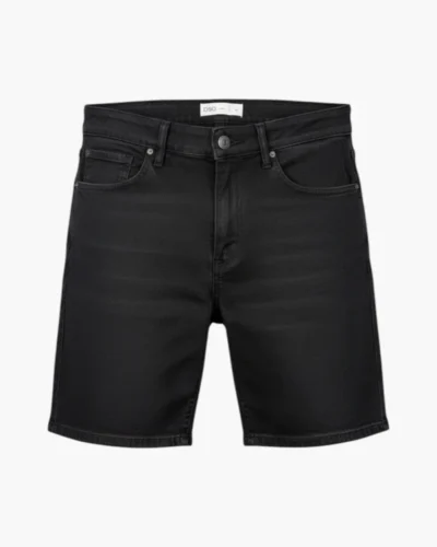 Bermuda denim negro