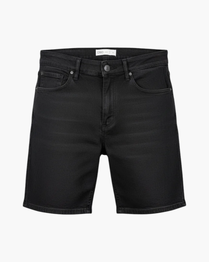 Bermuda denim negro