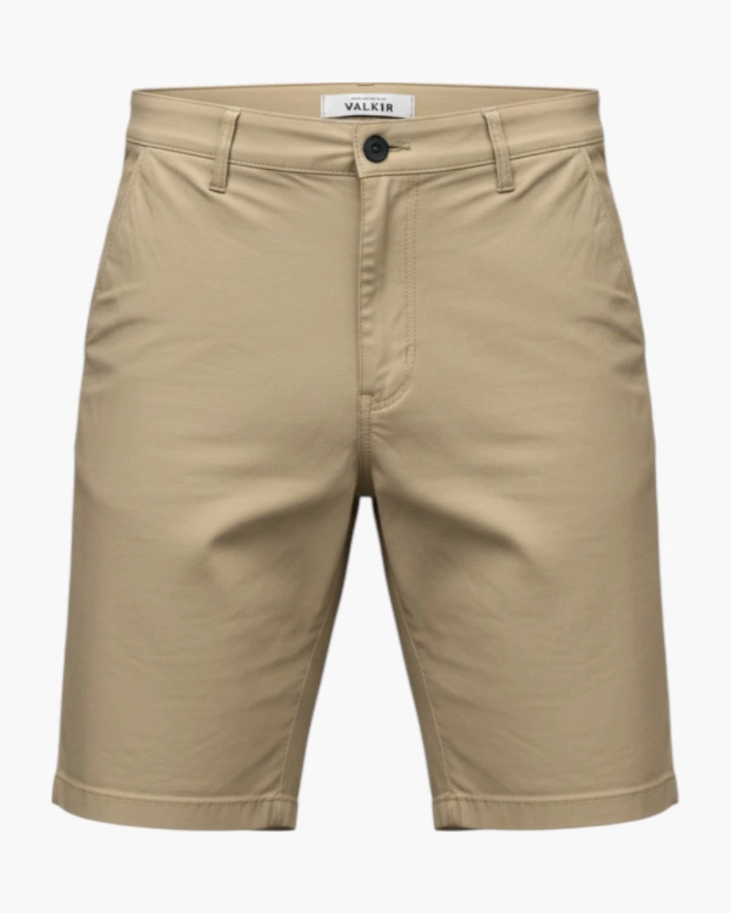Bermuda algodón beige