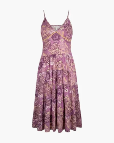 Vestido Floral Violeta