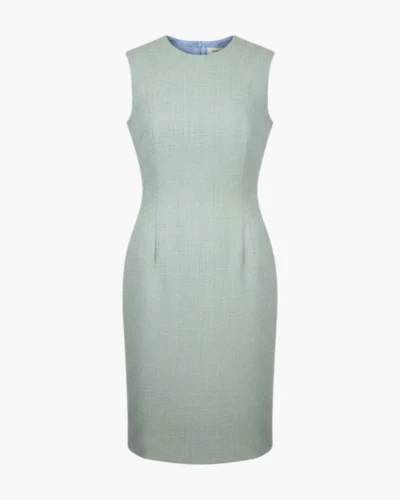 Vestido lana texturada