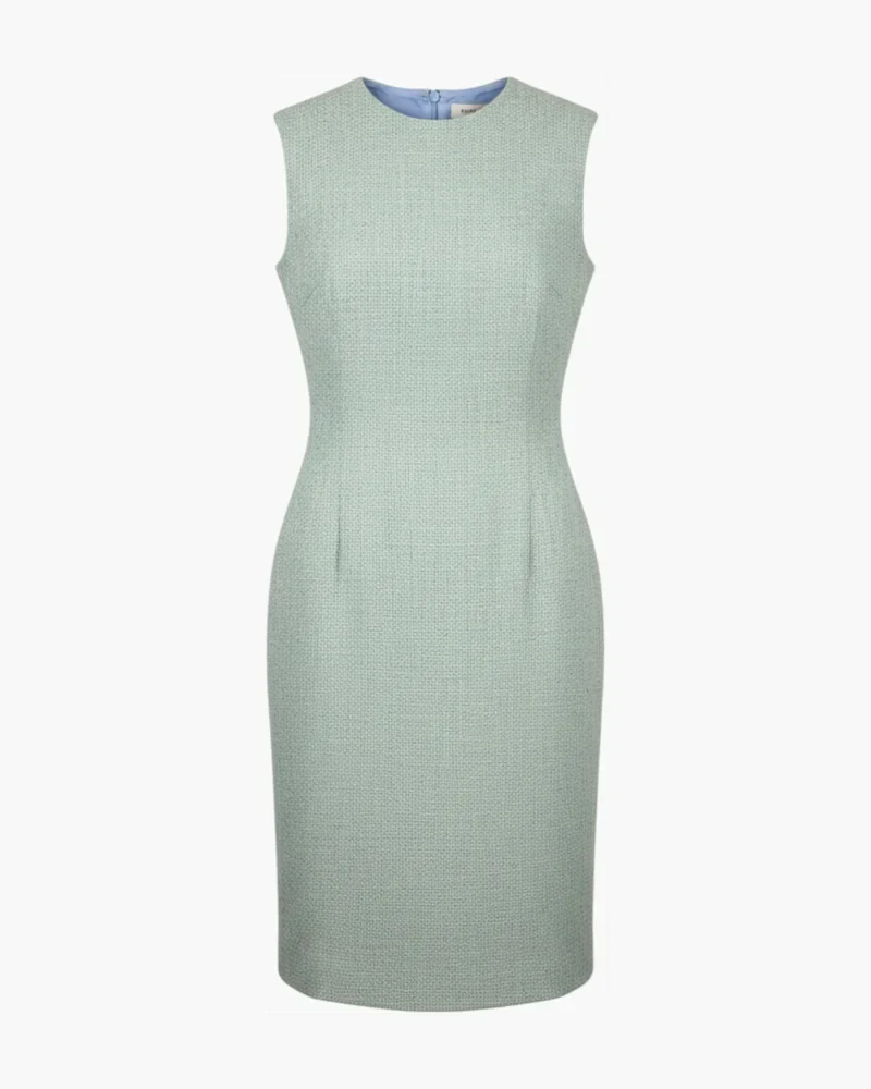 Vestido lana texturada