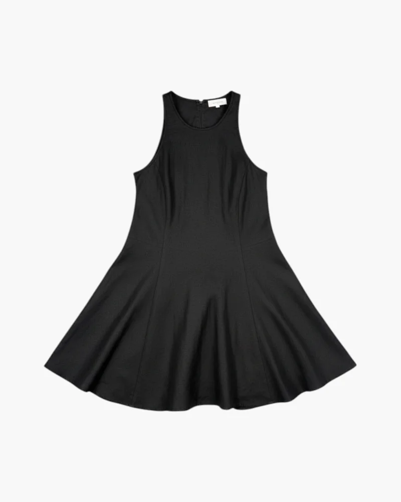 Vestido algodon volados