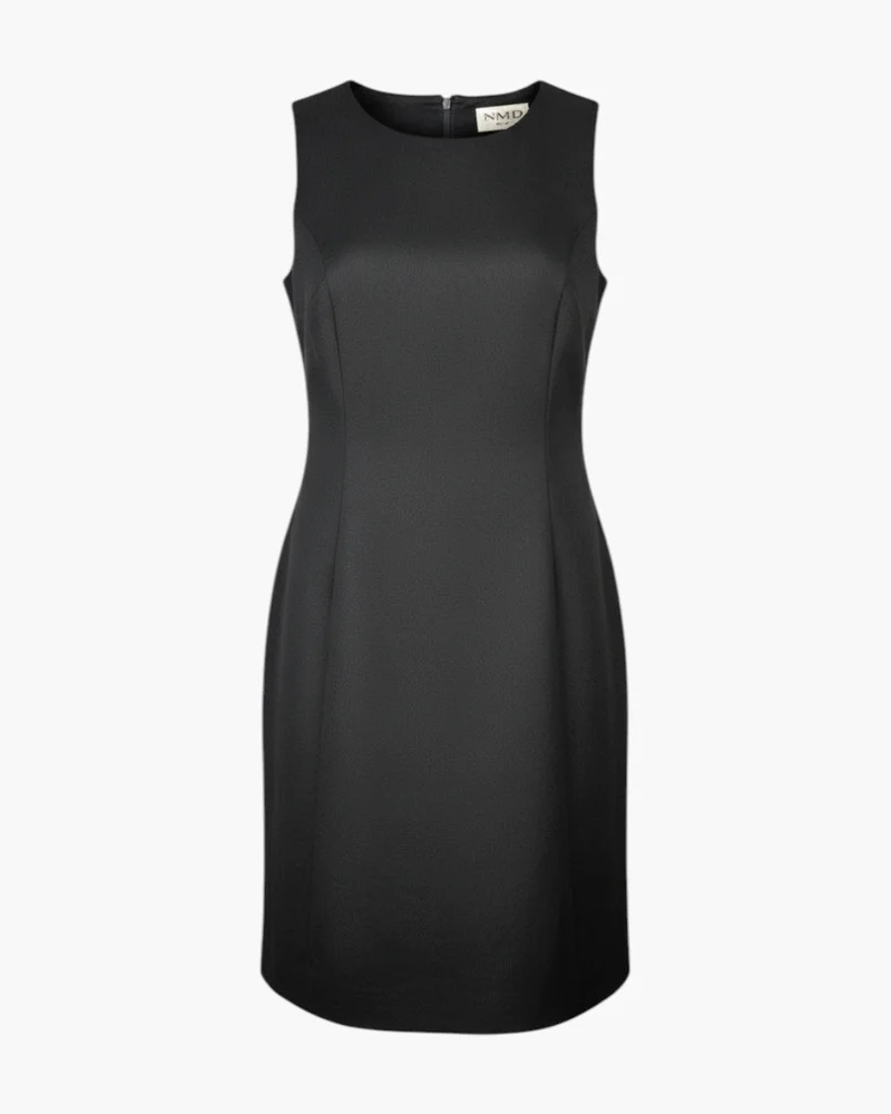 Vestido lino negro