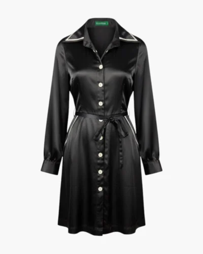 Vestido D. Cortese satinado