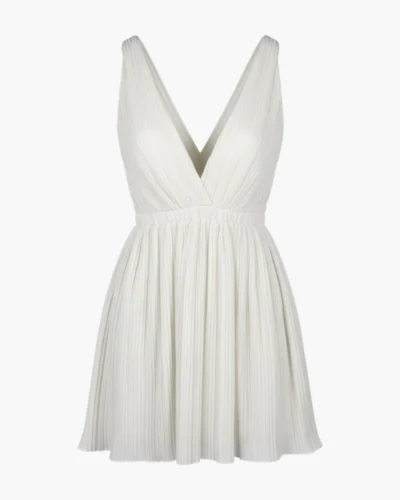 Vestido marilyn plisado
