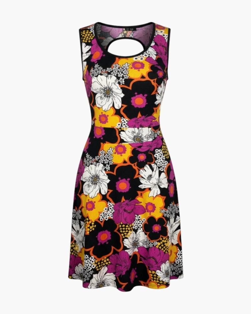 Vestido Flores Y2K